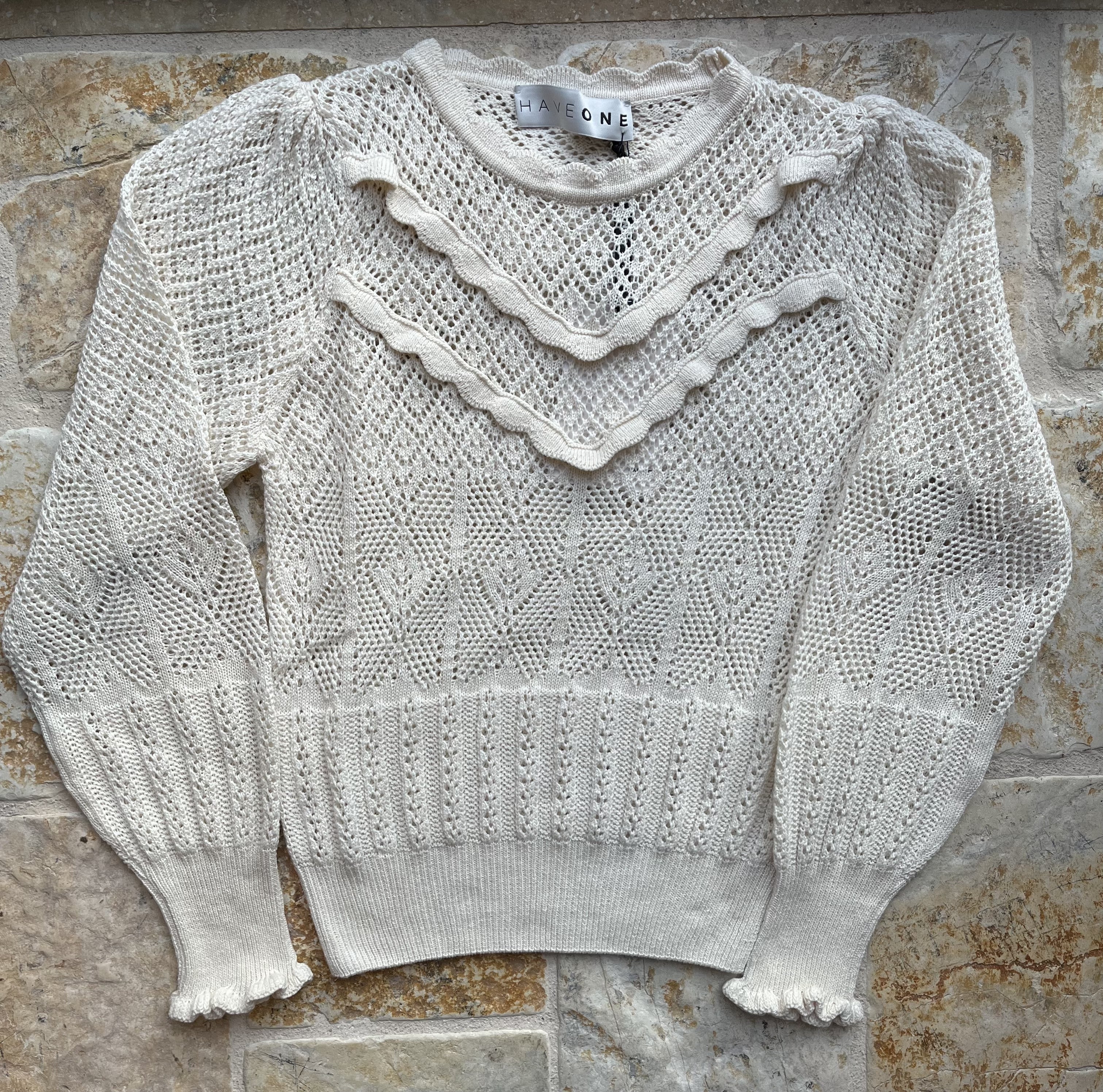 MAGLIA GIROCOLLO PIZZO