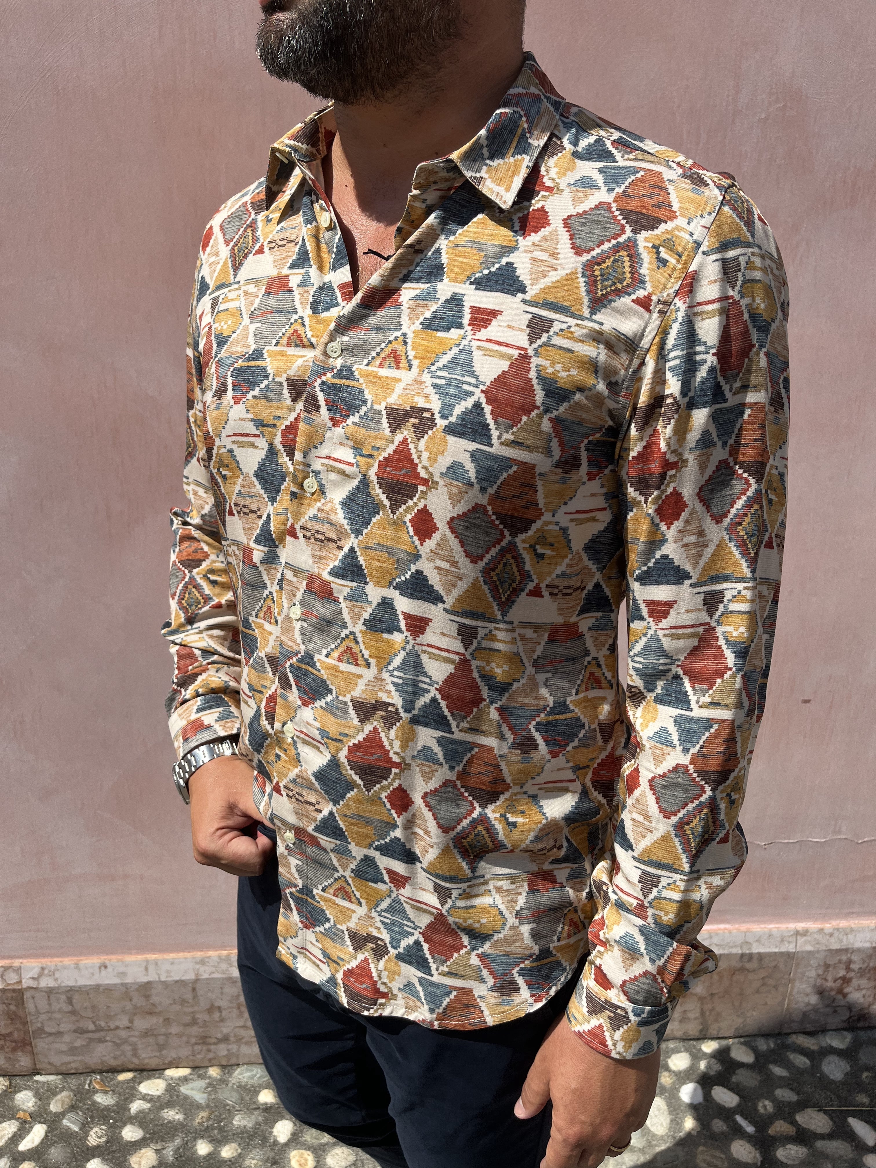 CAMICIA FANTASIA LIONE 3221