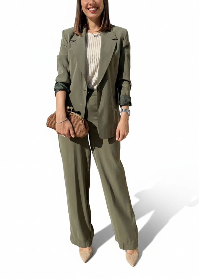 PANTALONE BOLIVIA EFFETTO SETA LAVATA