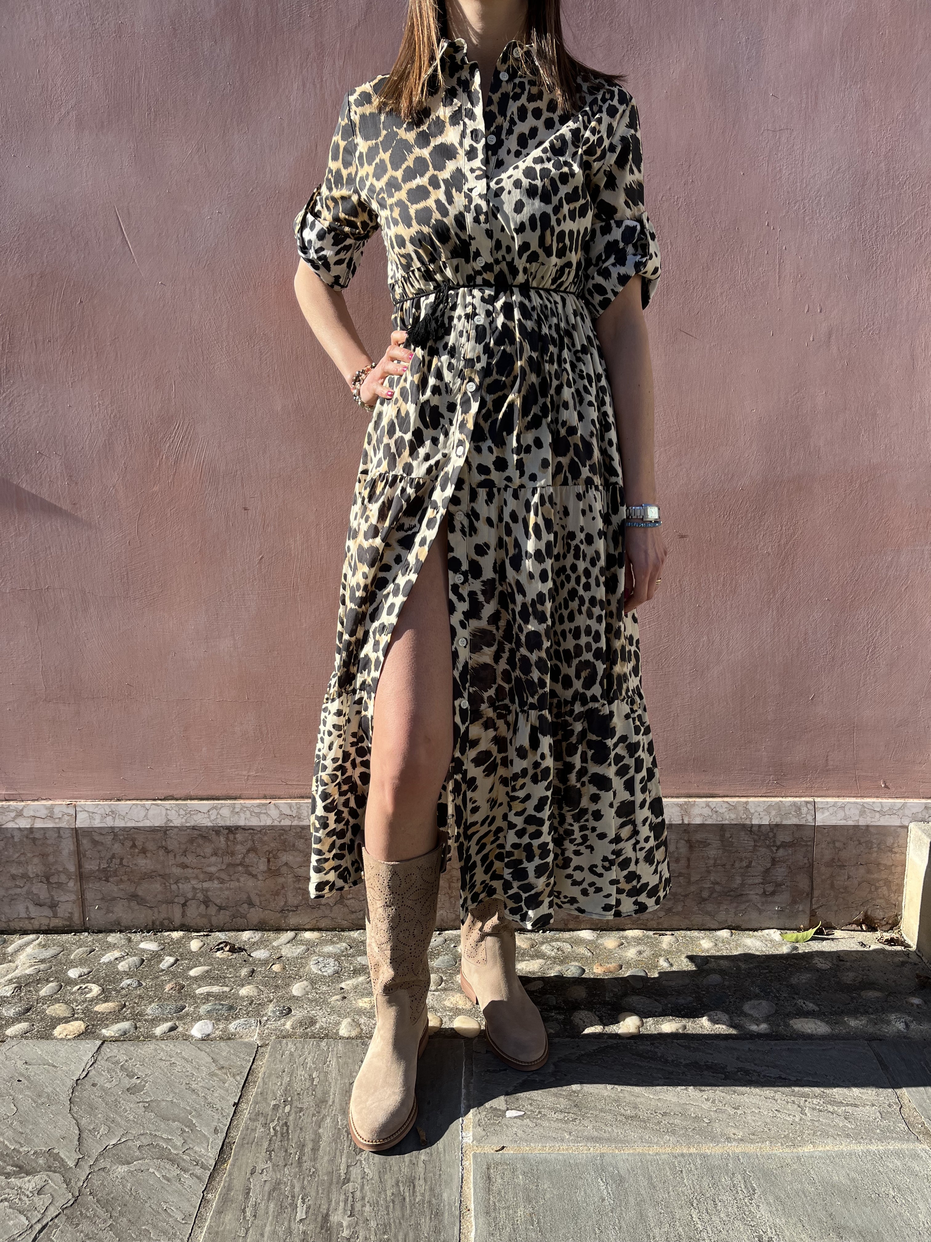 CHEMISIER LEOPARDATO DIXIE