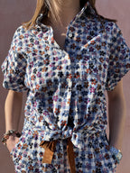 CAMICIA STAMPA FIORI DIXIE
