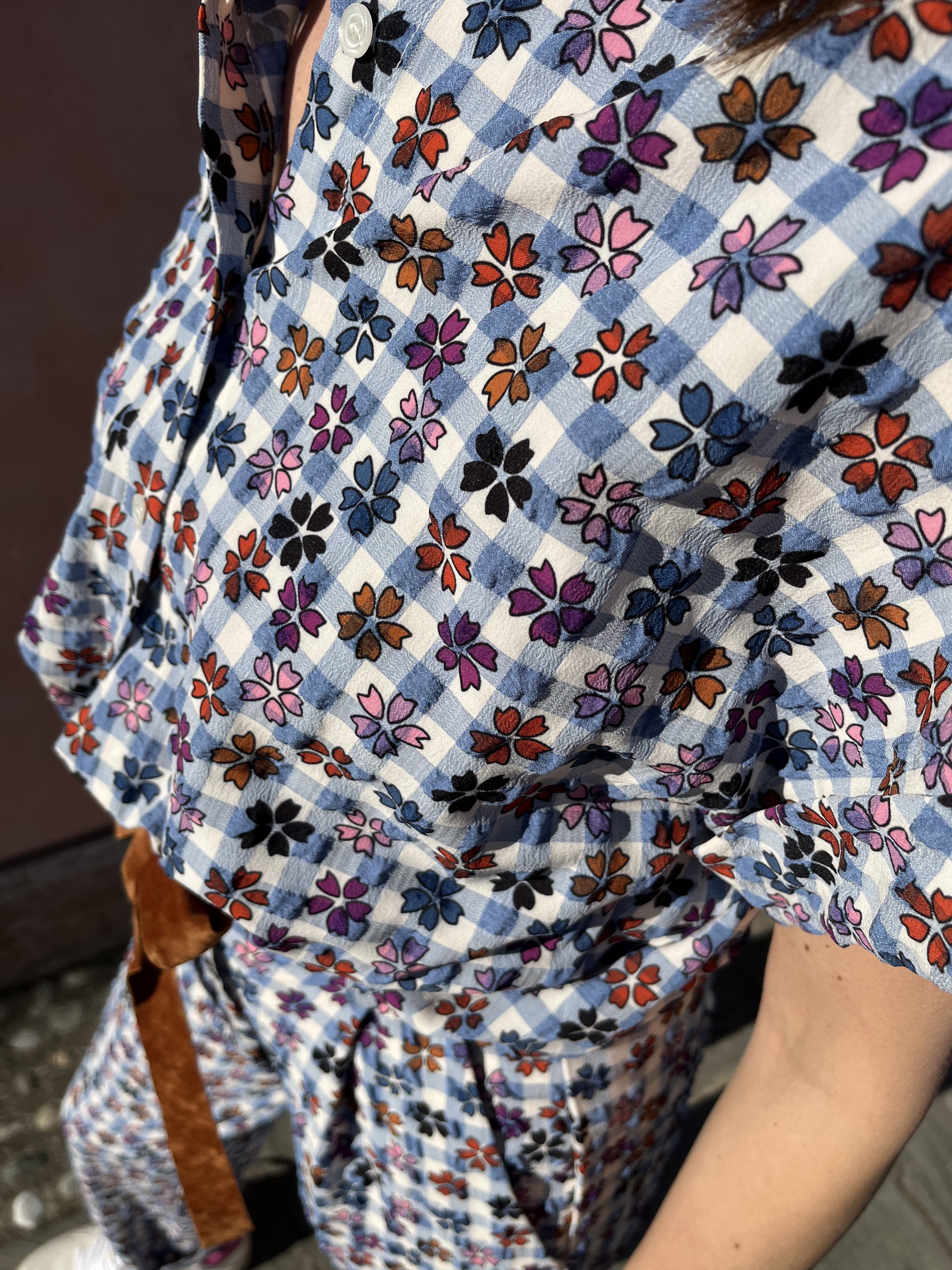 CAMICIA STAMPA FIORI DIXIE