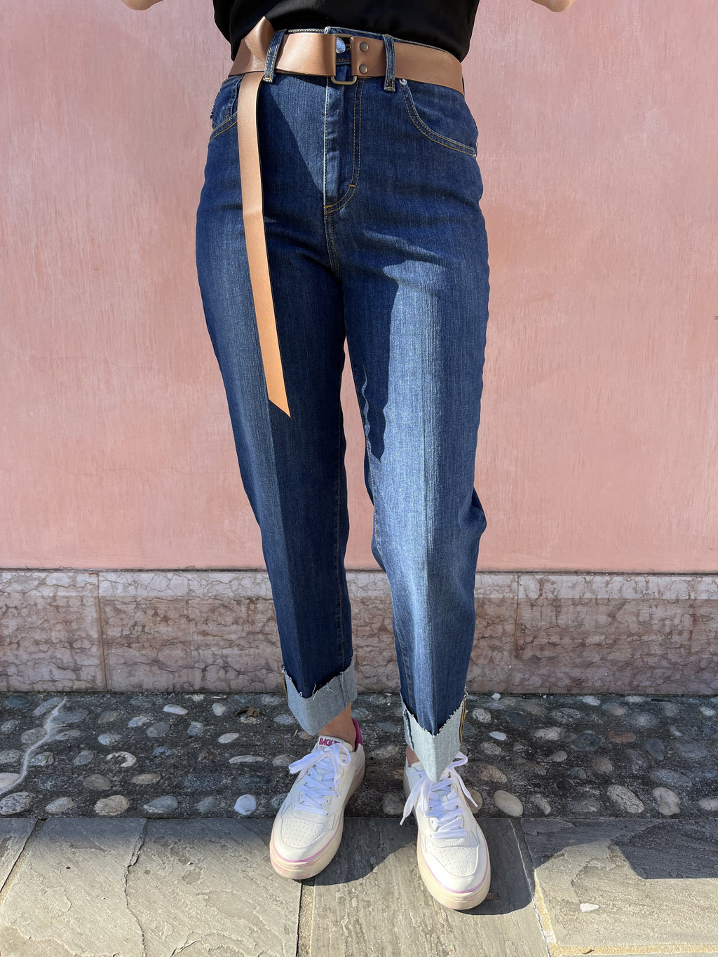 JEANS MANDY BLU SCURO