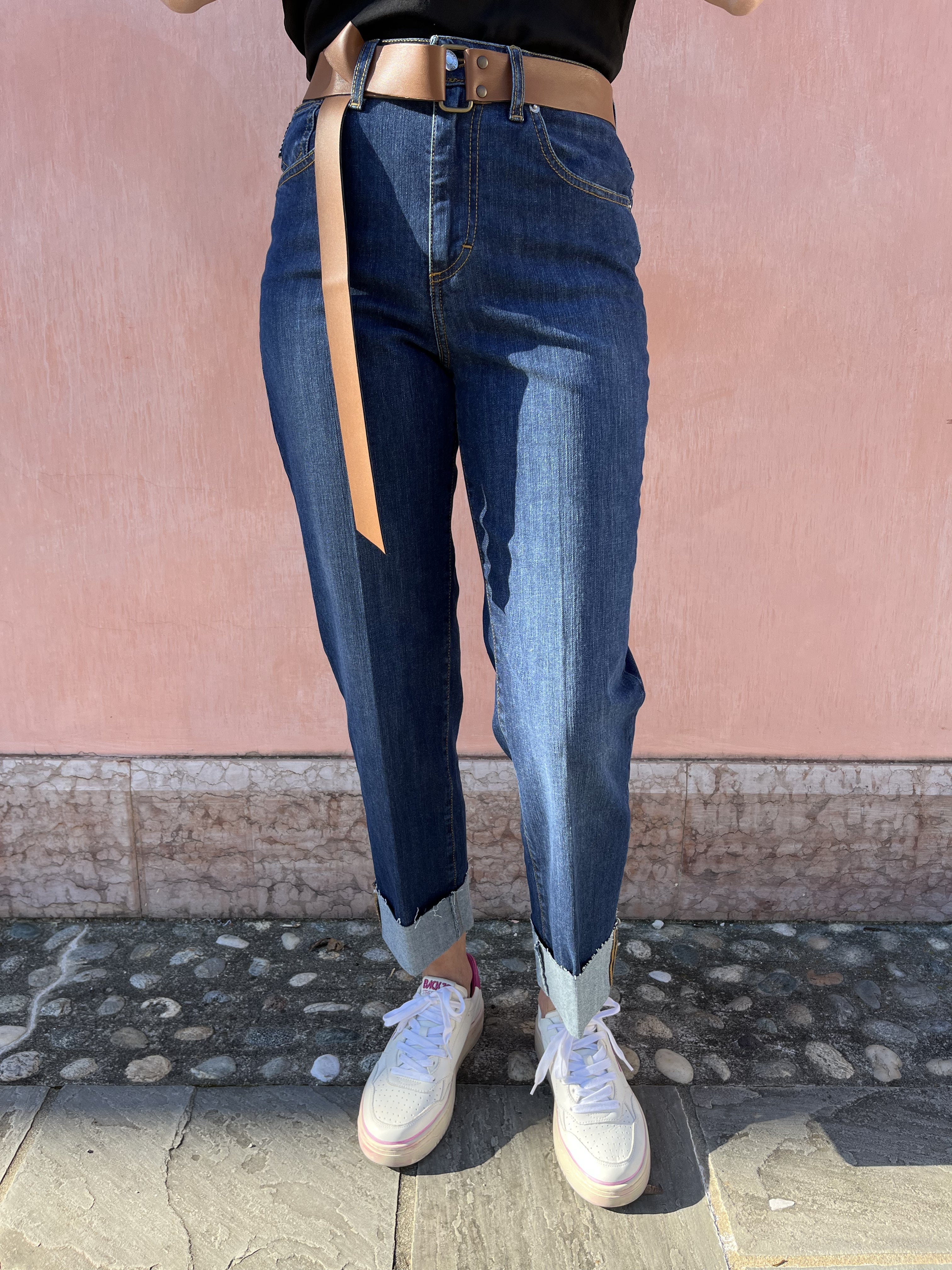 JEANS MANDY BLU SCURO