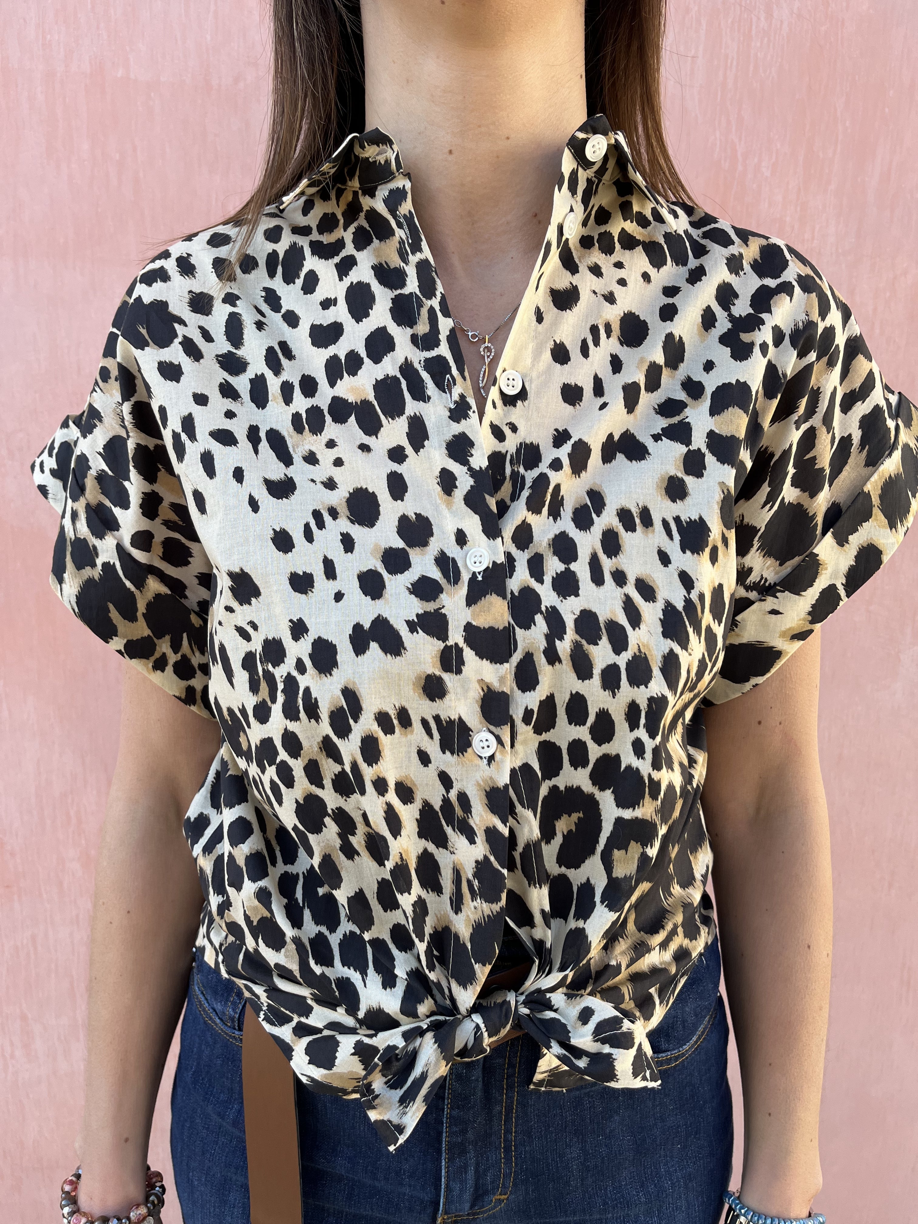 CAMICIA LEOPARDATA DIXIE