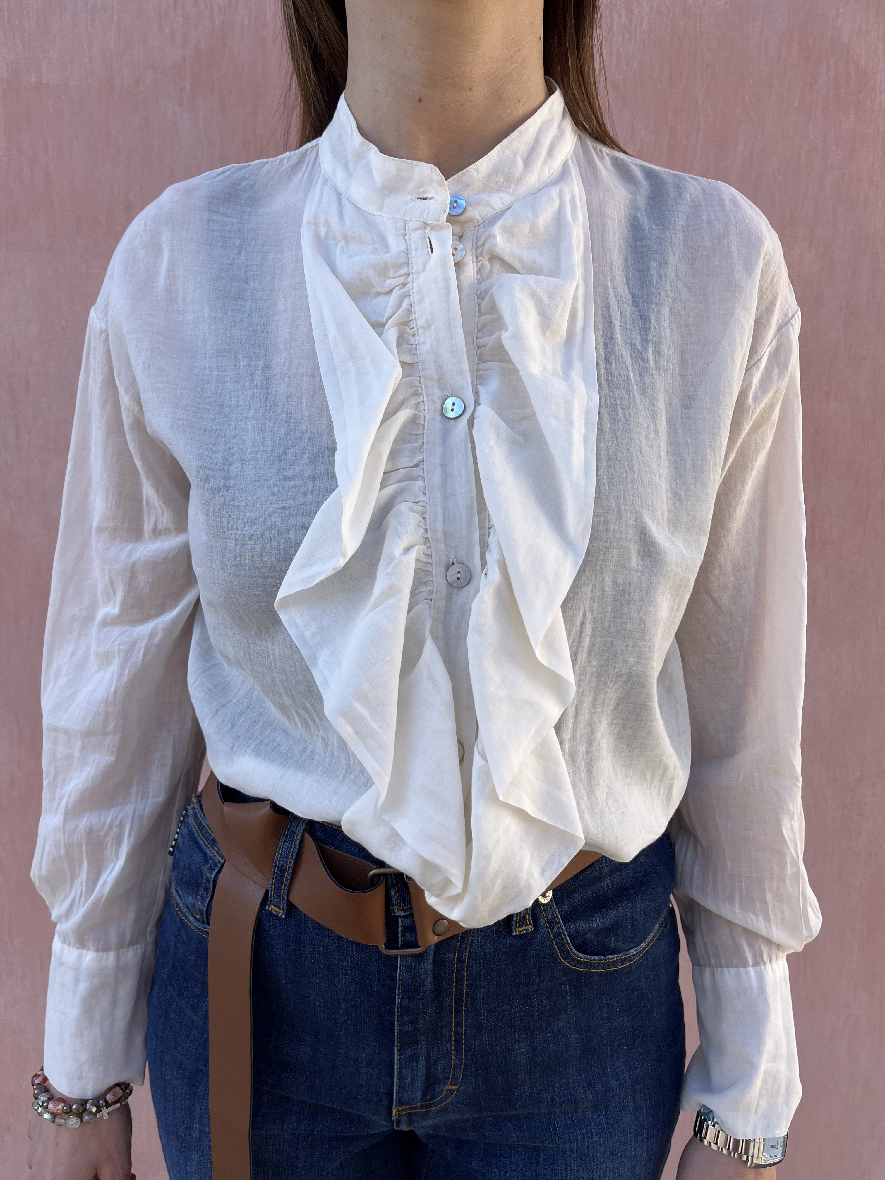 CAMICIA MUSSOLA ROUGE DIXIE