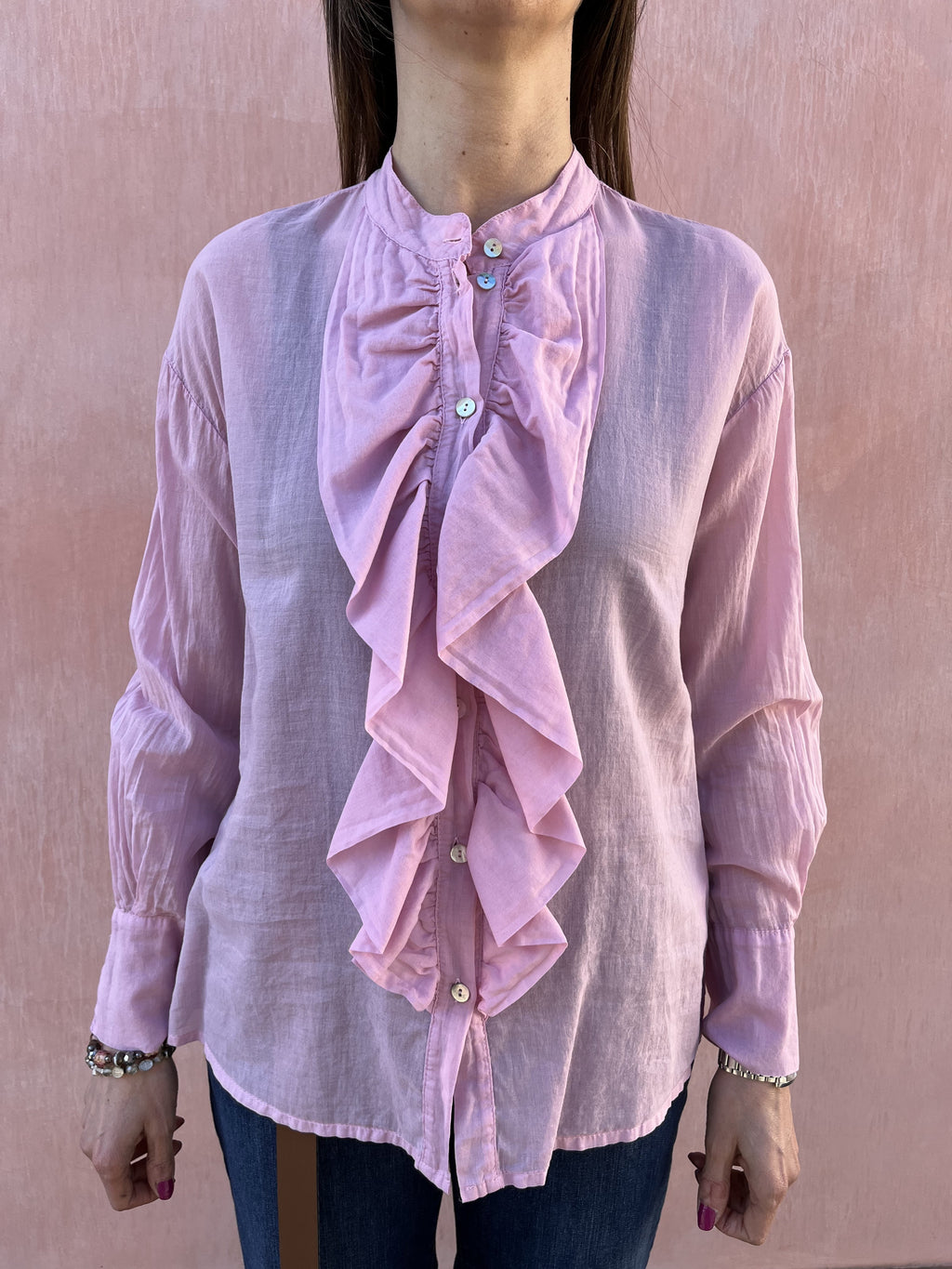 CAMICIA MUSSOLA ROUGE DIXIE
