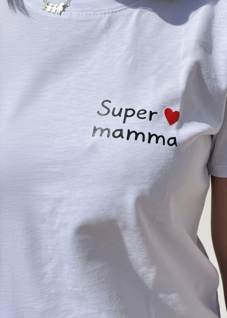 TSHIRT SUPER MAMMA