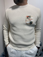 MAGLIONE CON TASCHINO