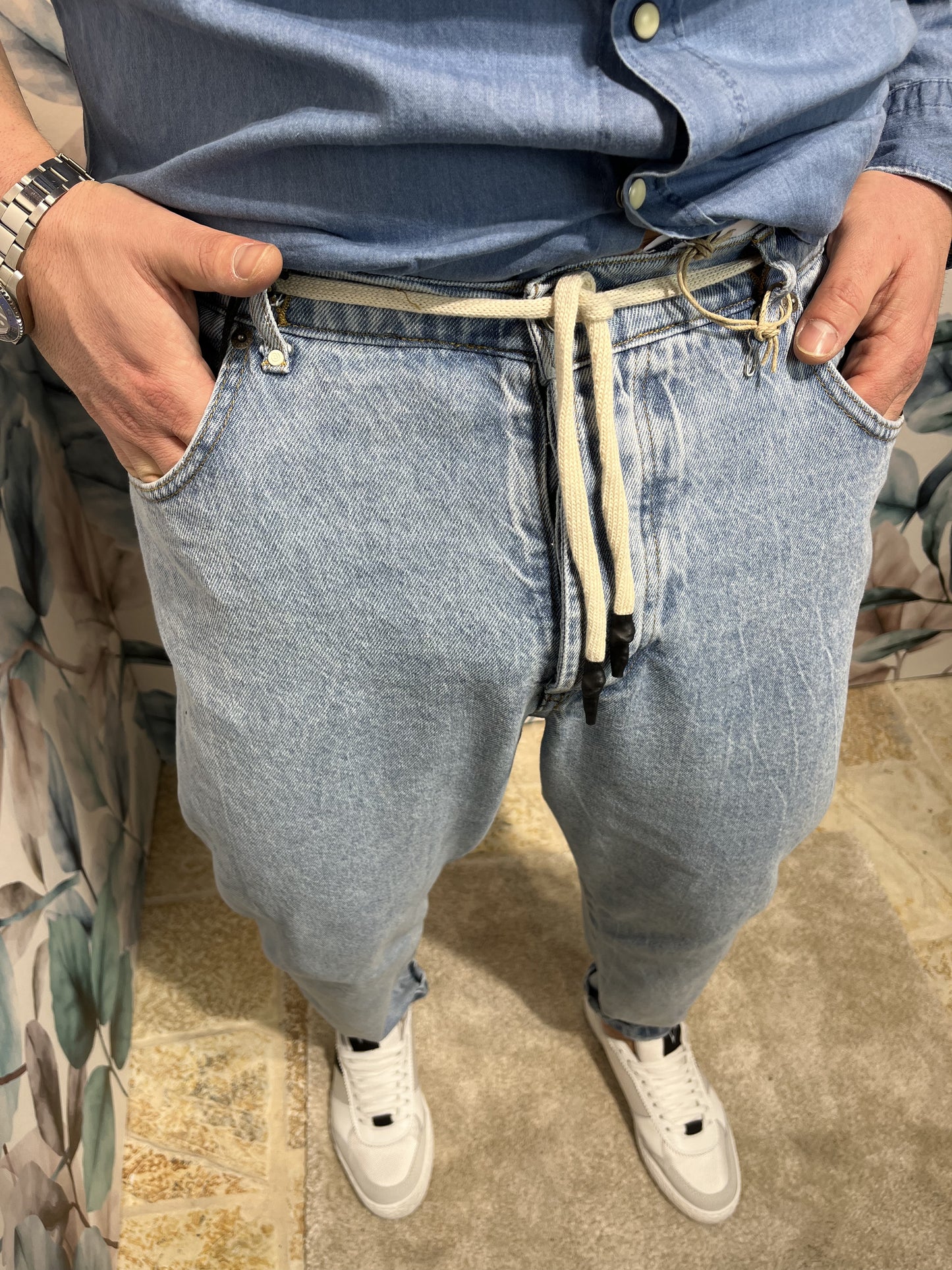 JEANS BLITCH OVER LACCIO