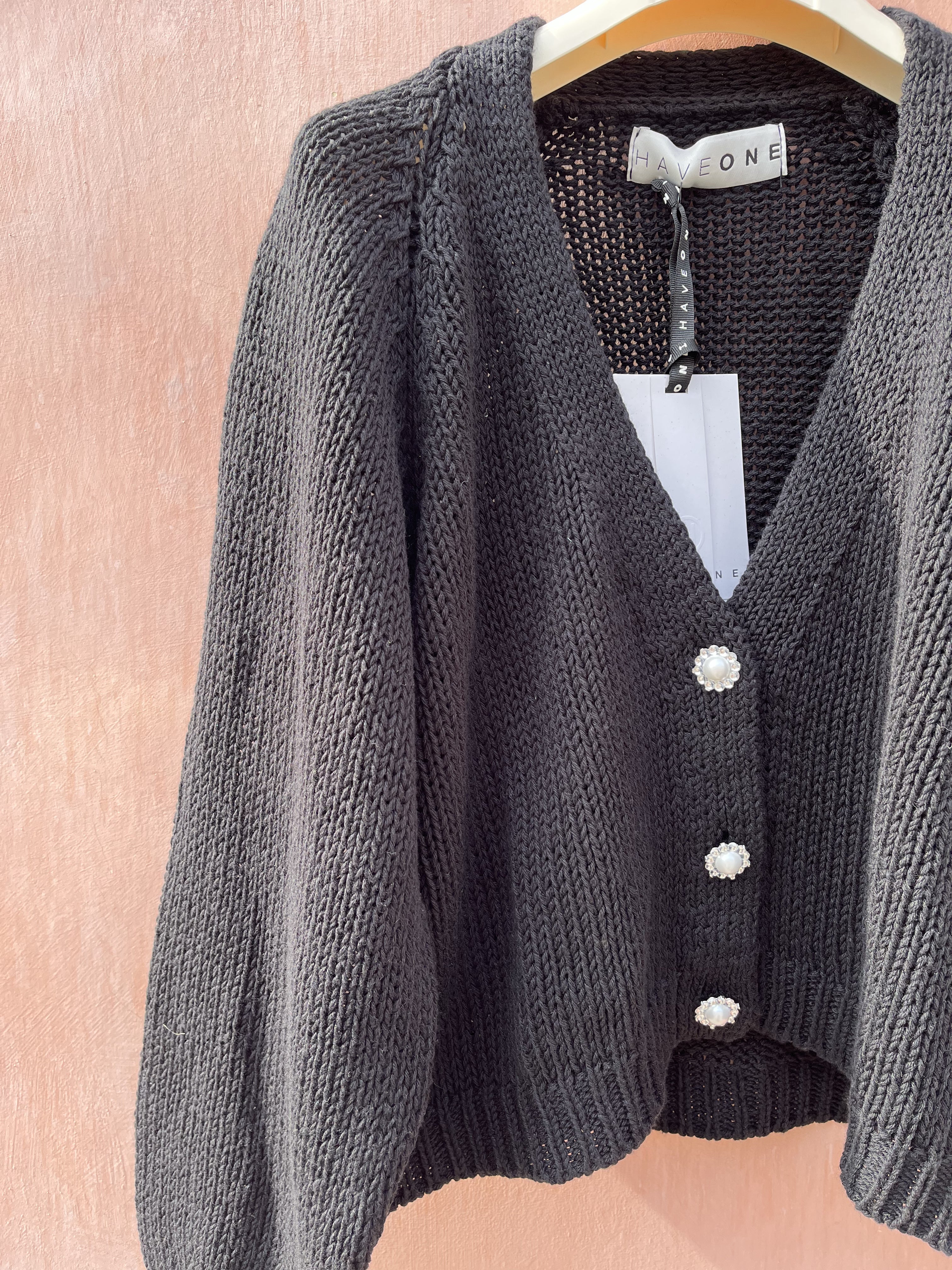 CARDIGAN BOTTONI GIOIELLO HAVEONE
