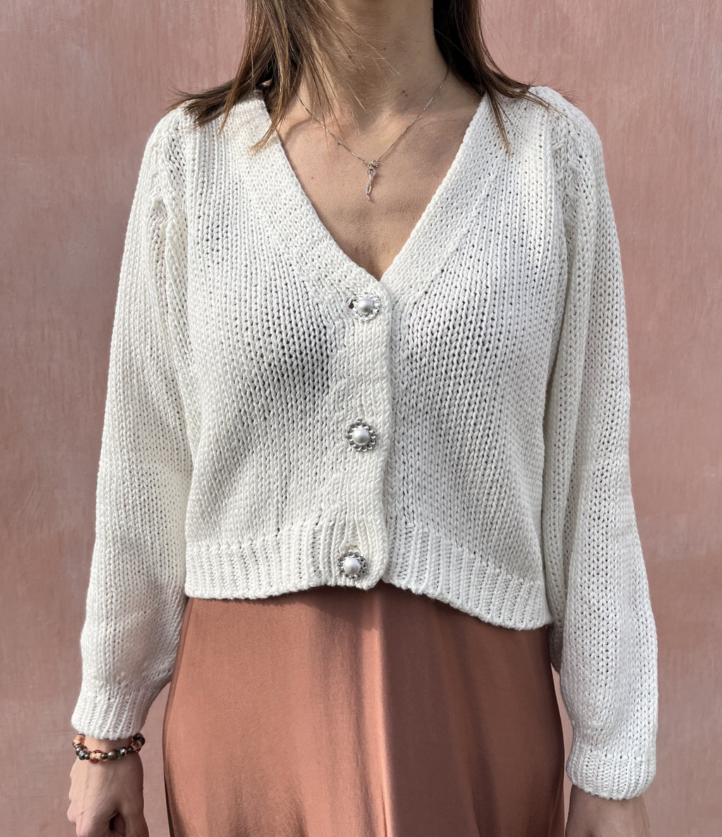 CARDIGAN BOTTONI GIOIELLO HAVEONE