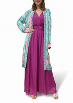 KIMONO LAILA TURCHESE
