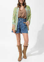 KIMONO LAILA VERDE CORTO