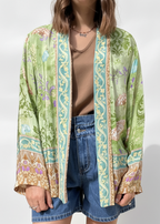 KIMONO LAILA VERDE CORTO