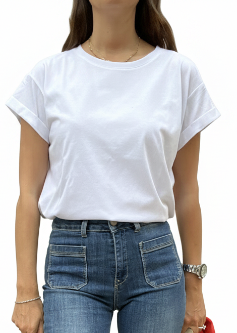 T-SHIRT FILO DI SCOZIA