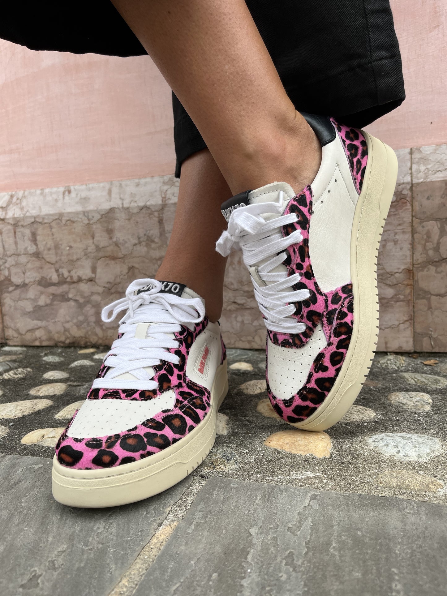 SLAM LEOPARD PINK BACK TO 70