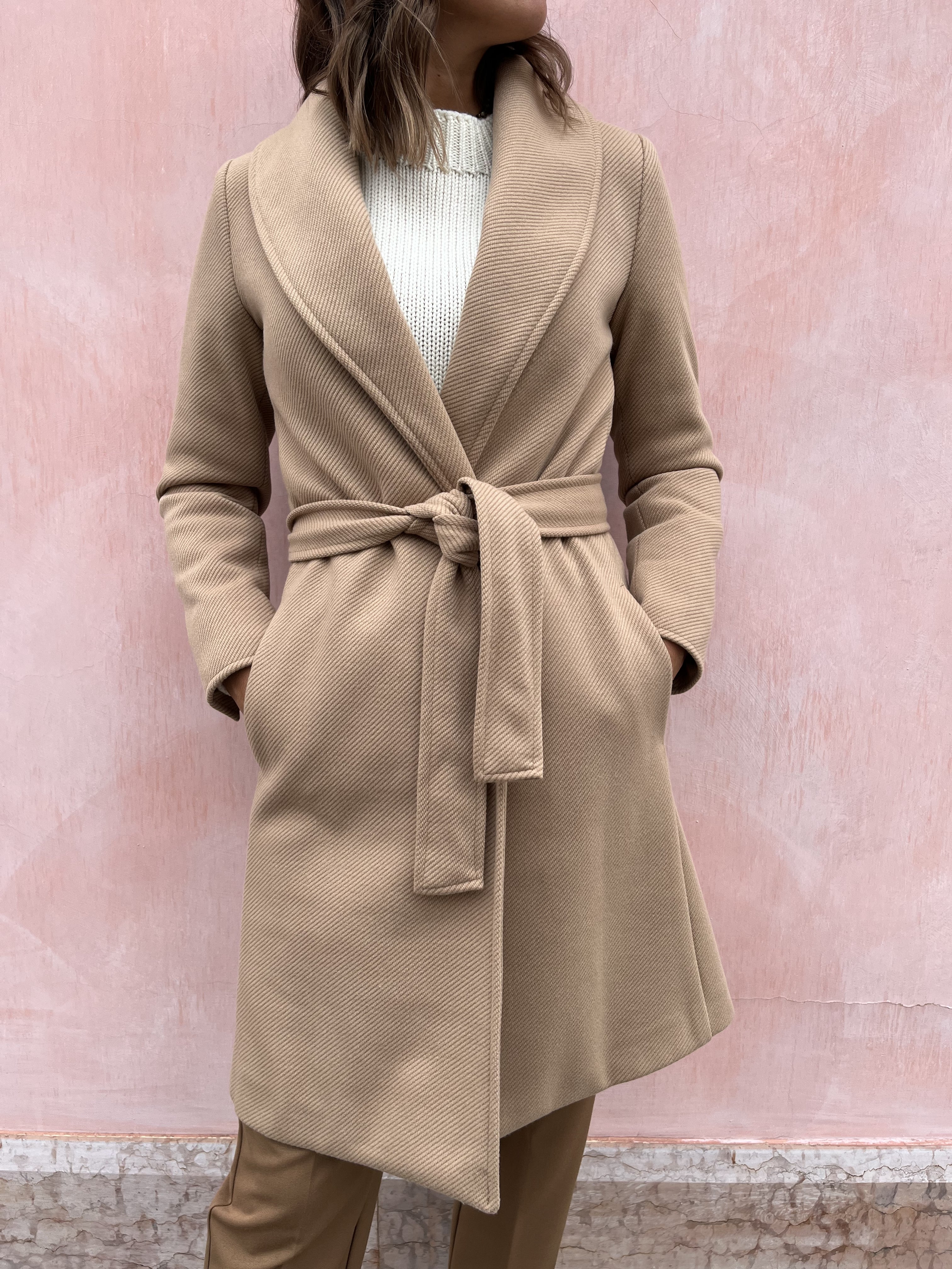 CAPPOTTO CON CINTURA MW564625