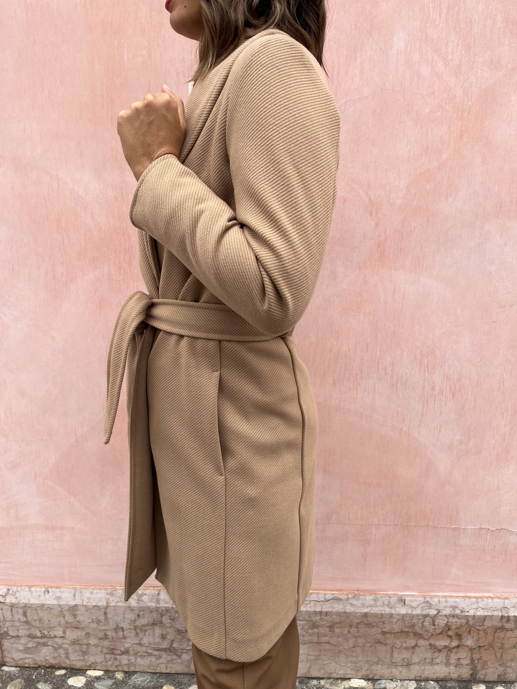 CAPPOTTO CON CINTURA MW564625