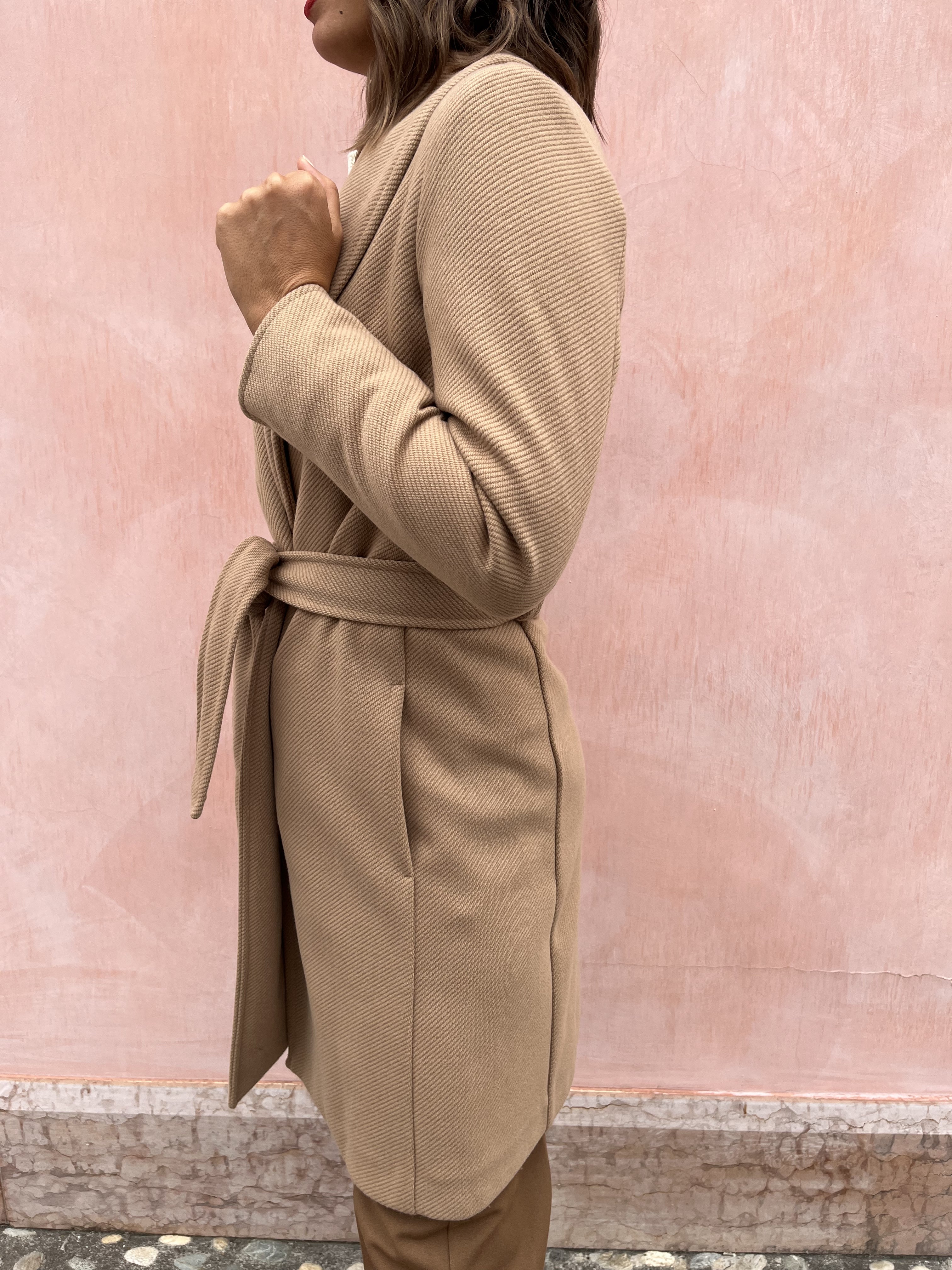 CAPPOTTO CON CINTURA MW564625
