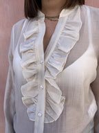 CAMICIA SCOLLO CON ROUGE