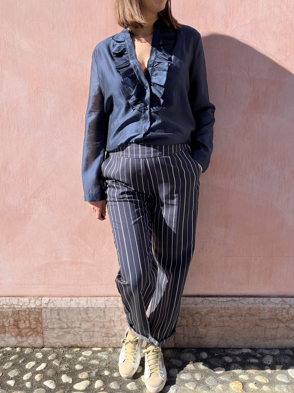 PANTALONE JOGGING RIGATO
