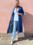 TRENCH IN CHAMBRAY