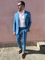 ABITO MONOPETTO VISCOSA OLD MONEY