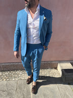 ABITO MONOPETTO VISCOSA OLD MONEY