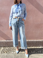 CAMICIA CON FIOCCO