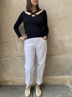MAGLIA SCOLLO V COSTINA