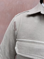 SAHARIANA BULL DENIM CON RICAMI