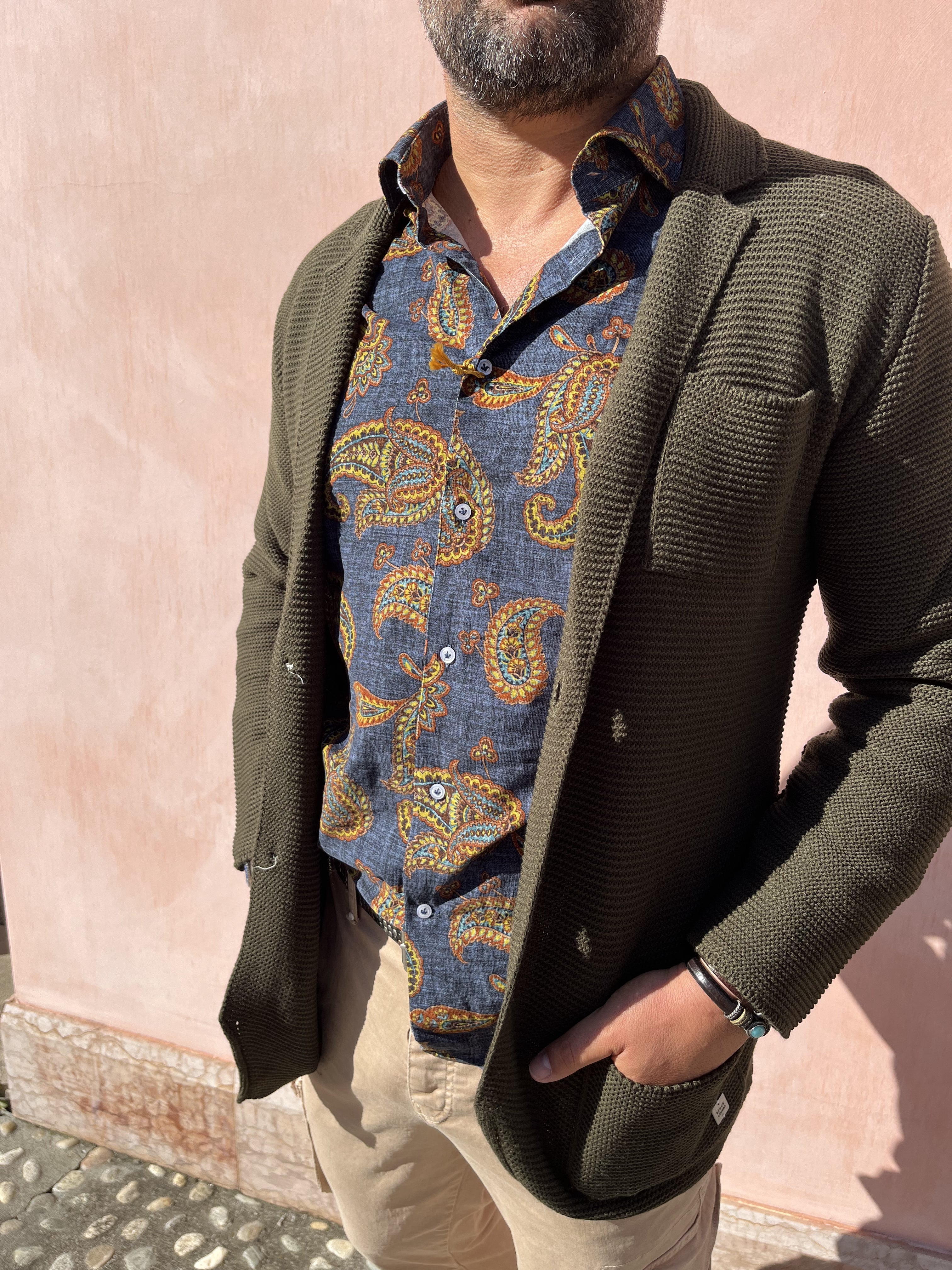 CAMICIA IN VELLUTINO