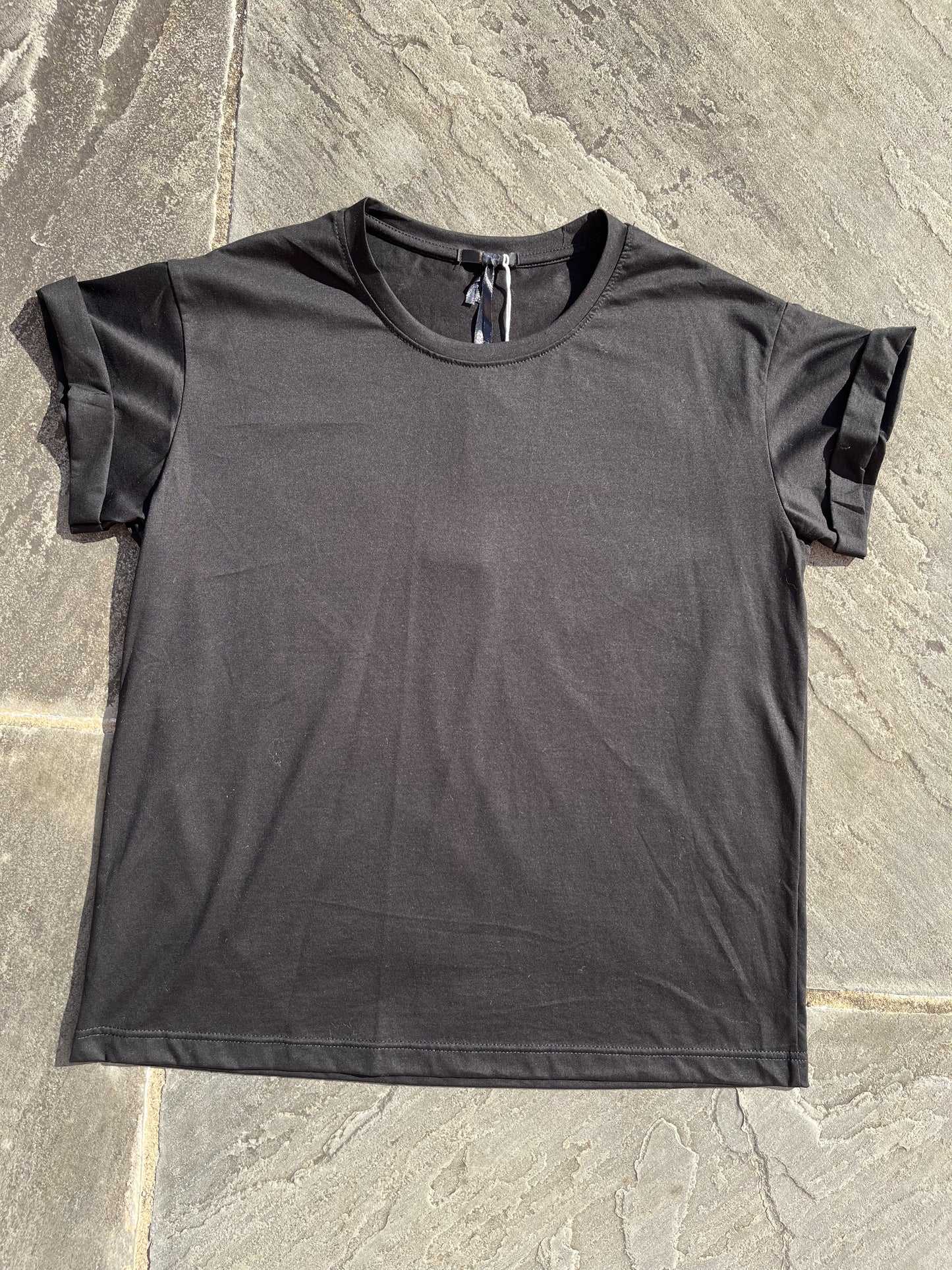 T-SHIRT GIROCOLLO FILO DI SCOZIA