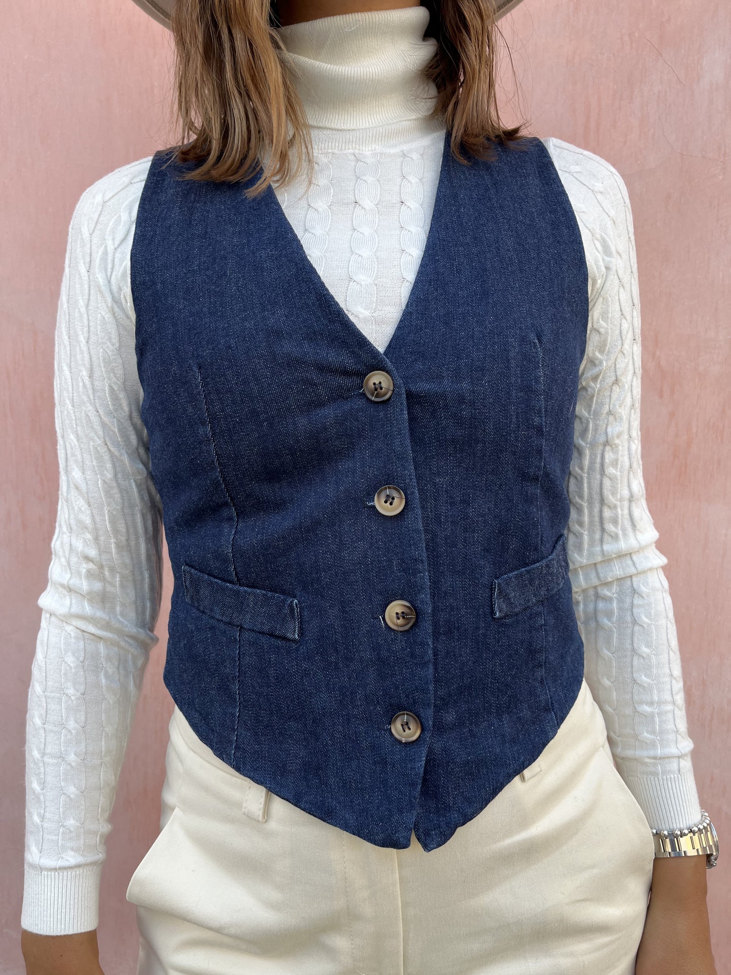 GILET DENIM SLAVE