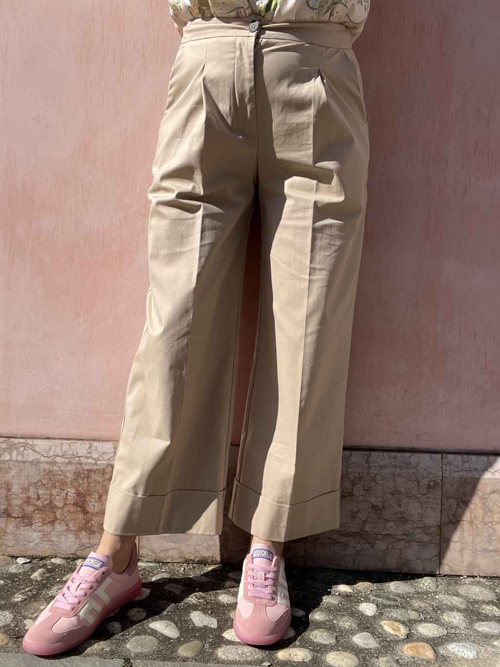 PANTALONE GAMBA LARGA