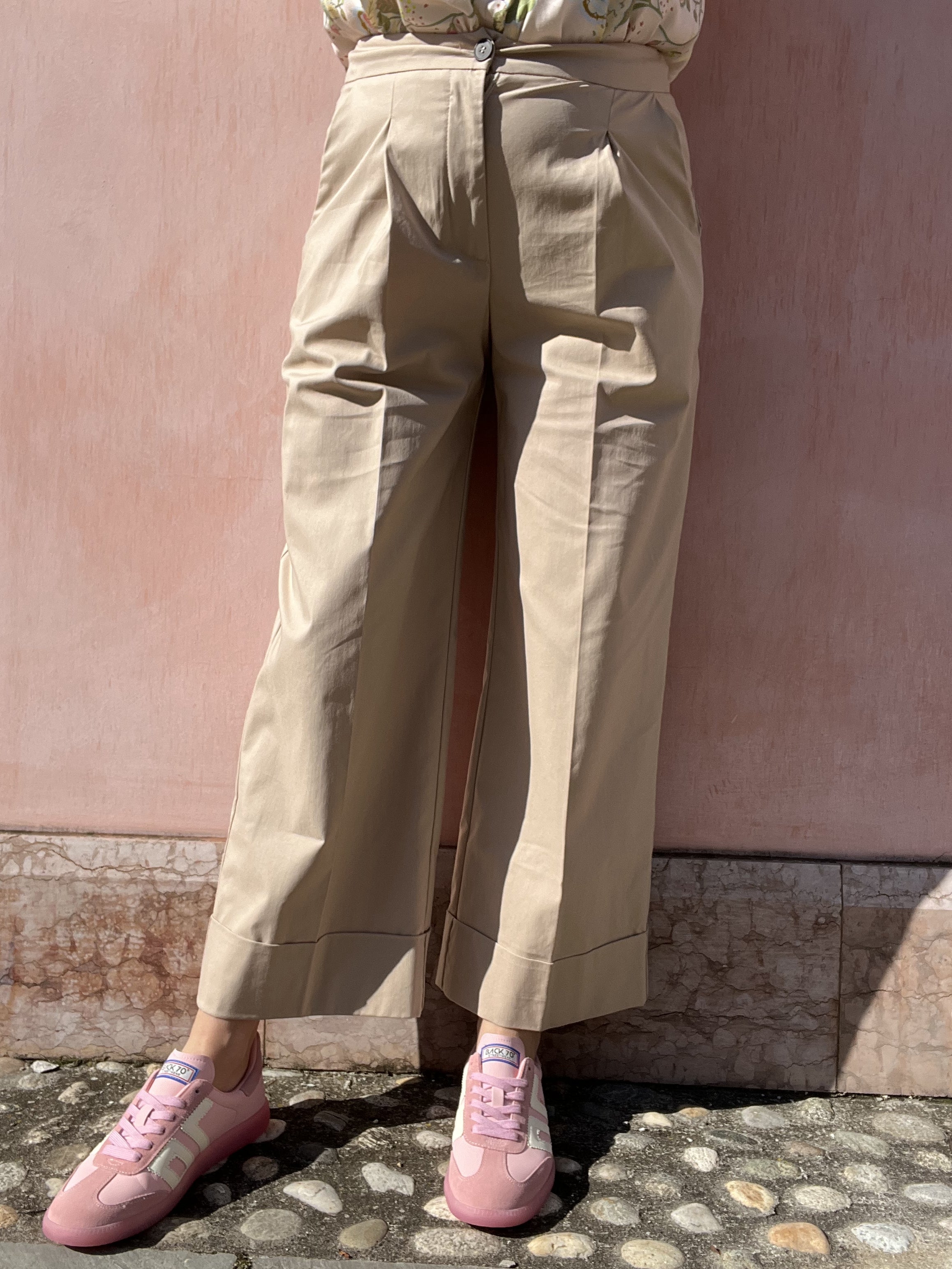 PANTALONE GAMBA LARGA