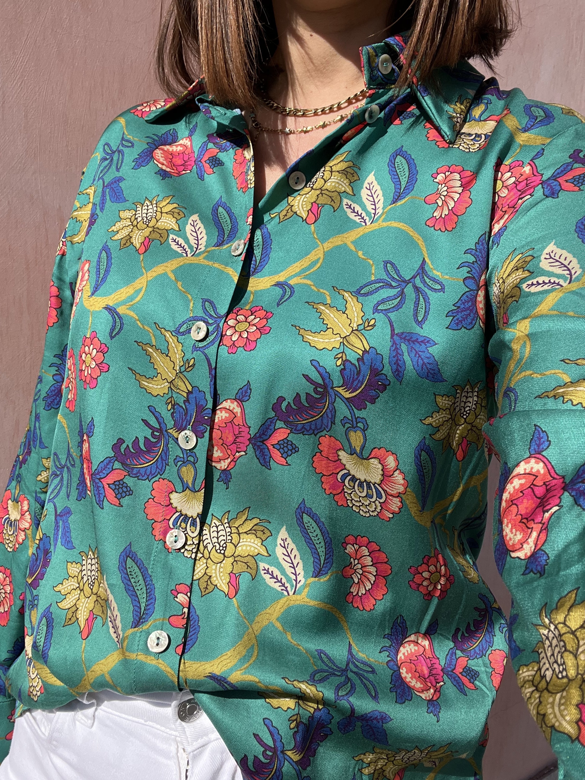 CAMICIA FANTASIA FLOREALE 25299