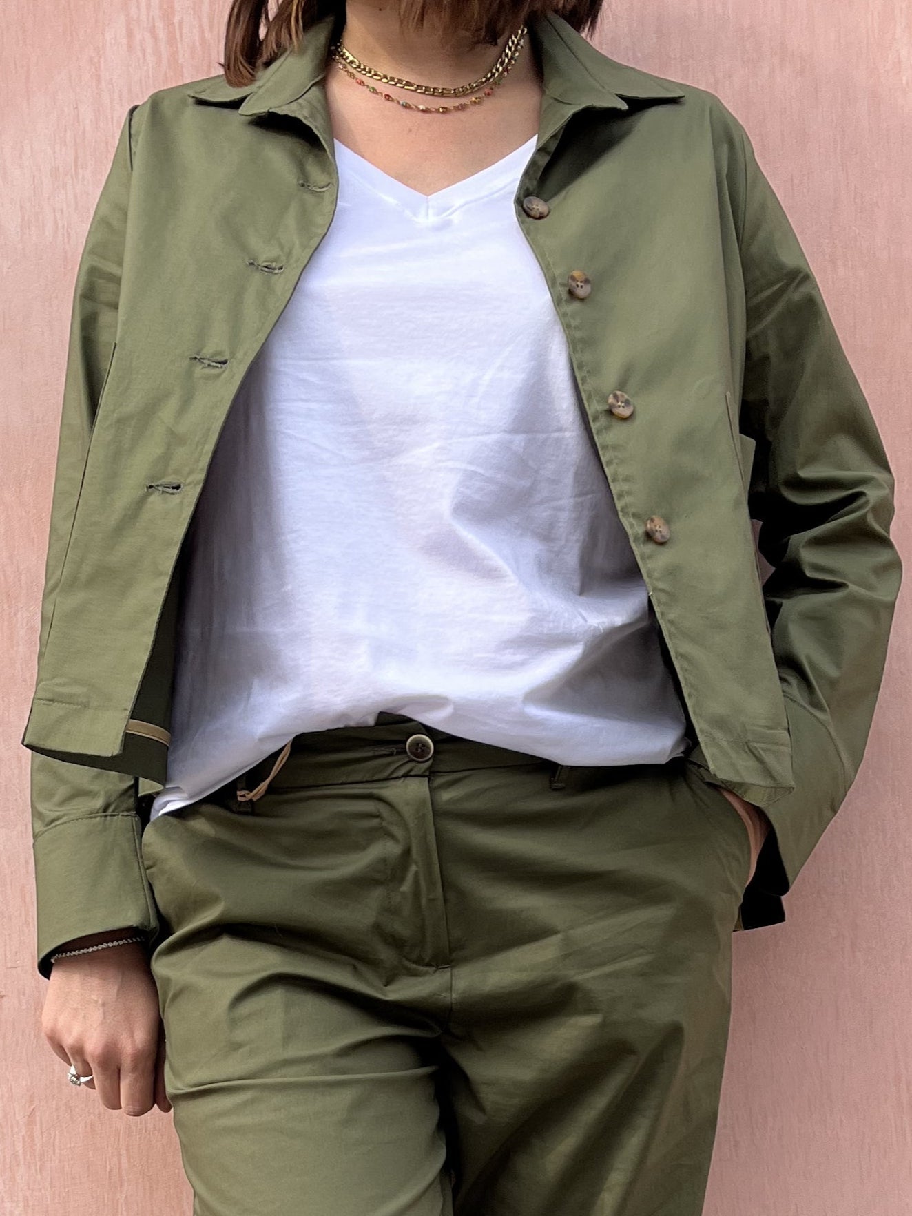 GIACCA OVER SHIRT CORTA