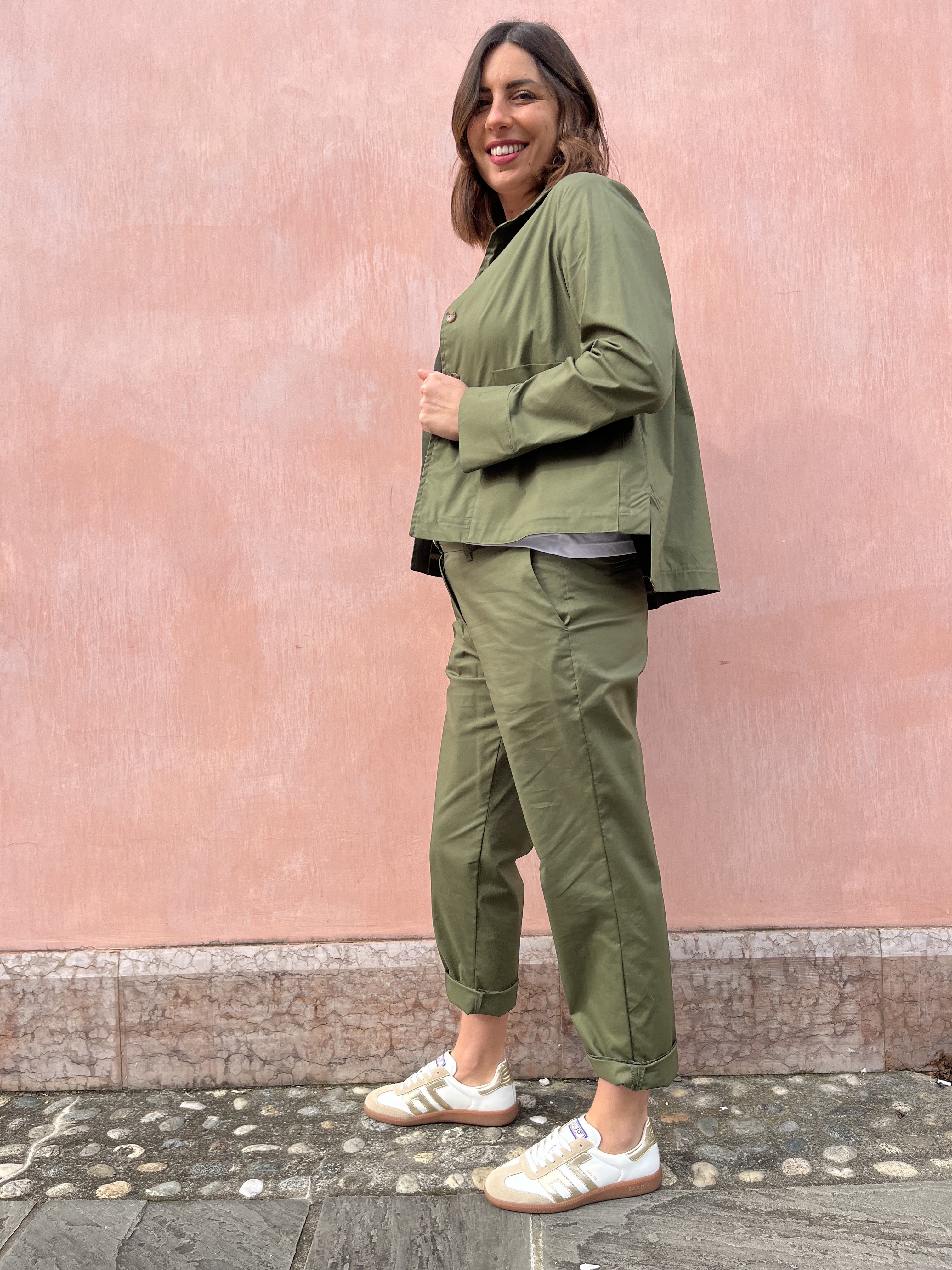 PANTALONE IN TESSUTO