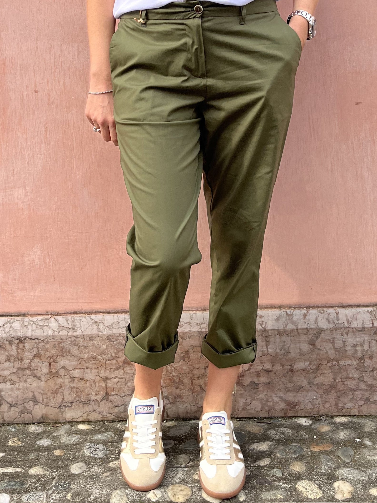 PANTALONE IN TESSUTO