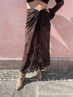 GONNA LUNGA IN PIZZO