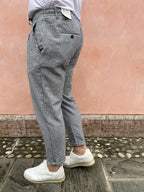 PANTALONE COULISSE RIGHE