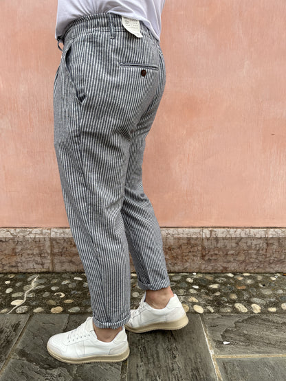 PANTALONE COULISSE RIGHE