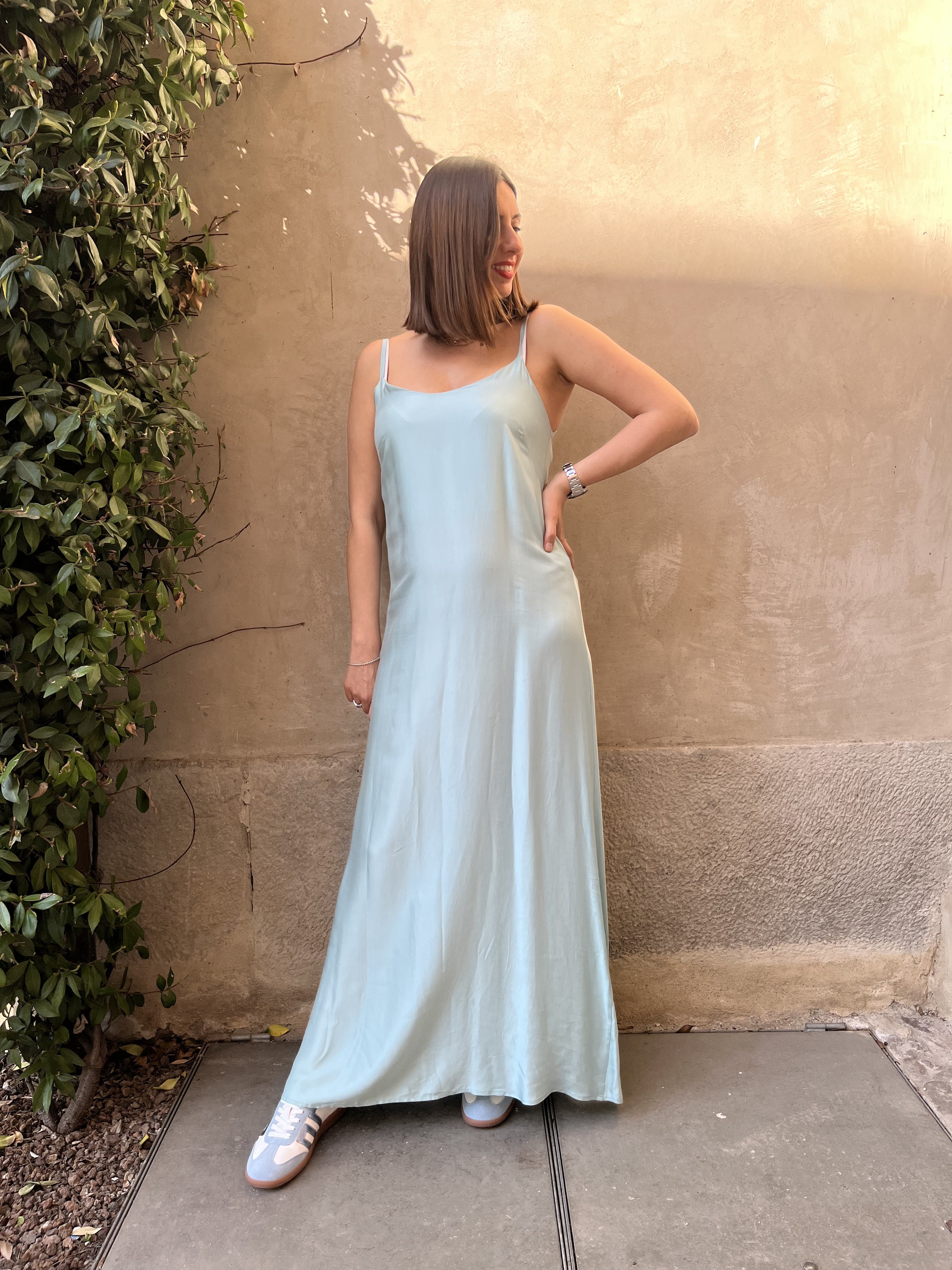ABITO SLIP DRESS VISCOSA
