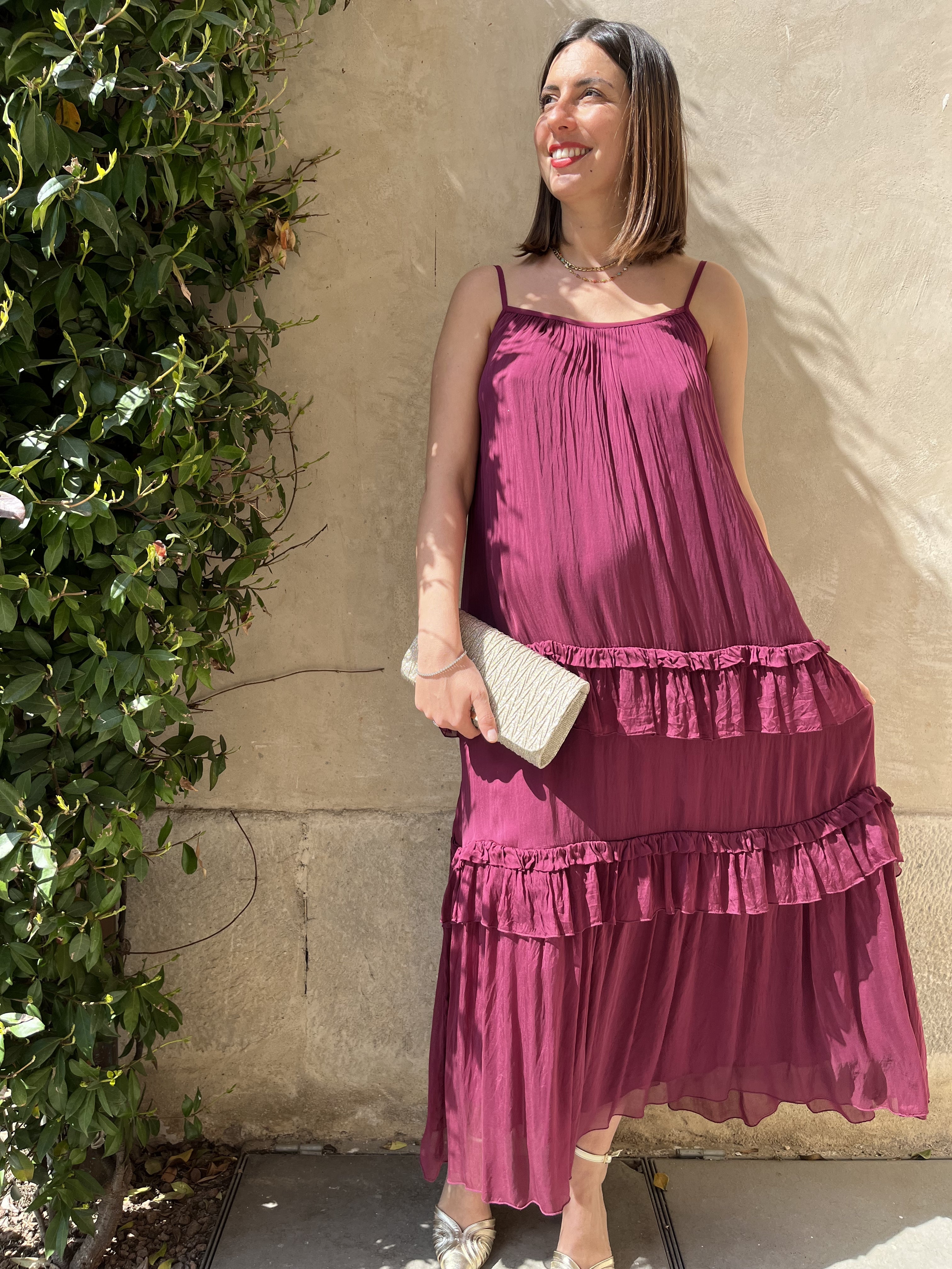 ABITO LUNGO CON BALZE DIXIE