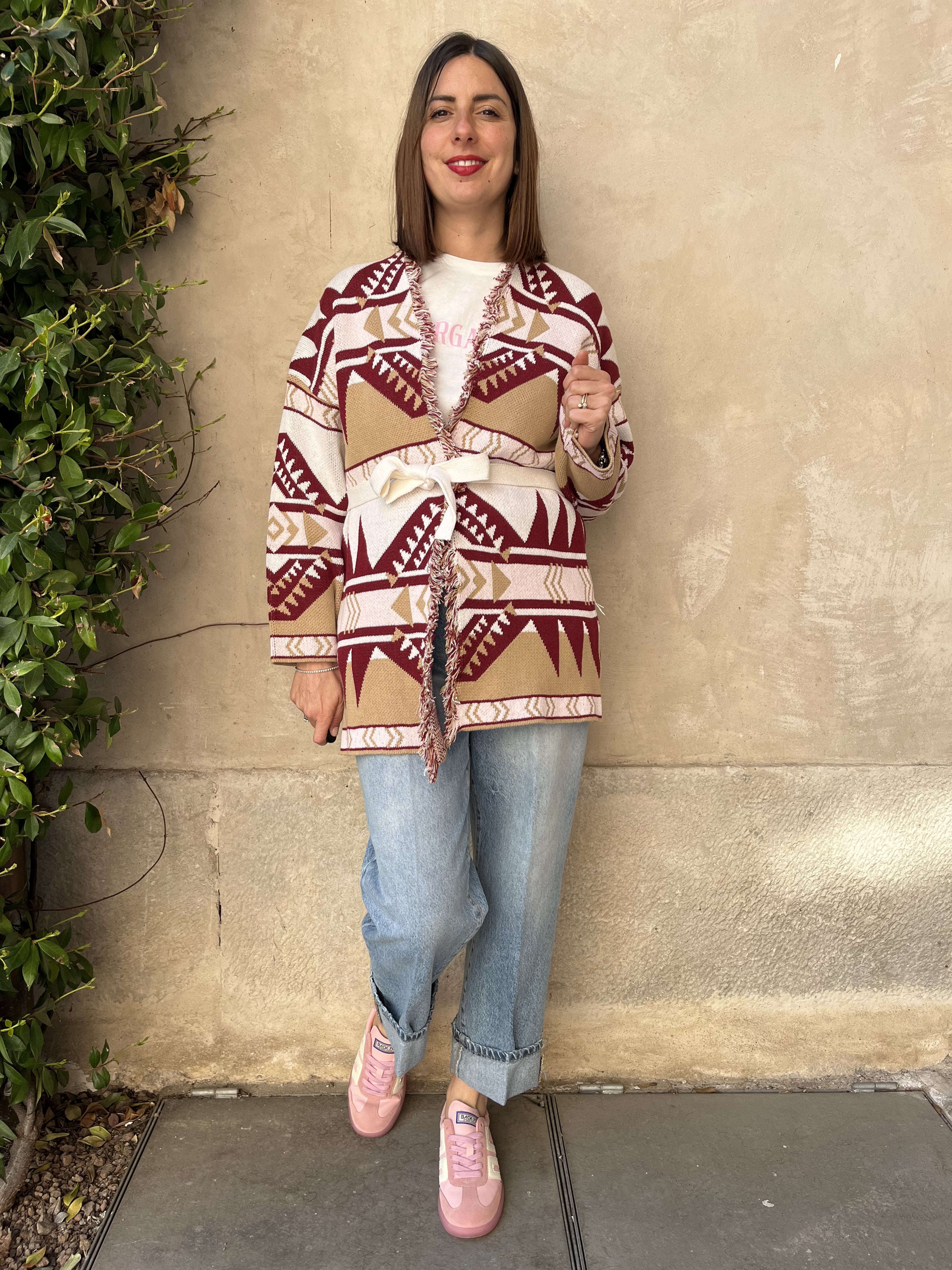 CARDIGAN COTONE ETNICO