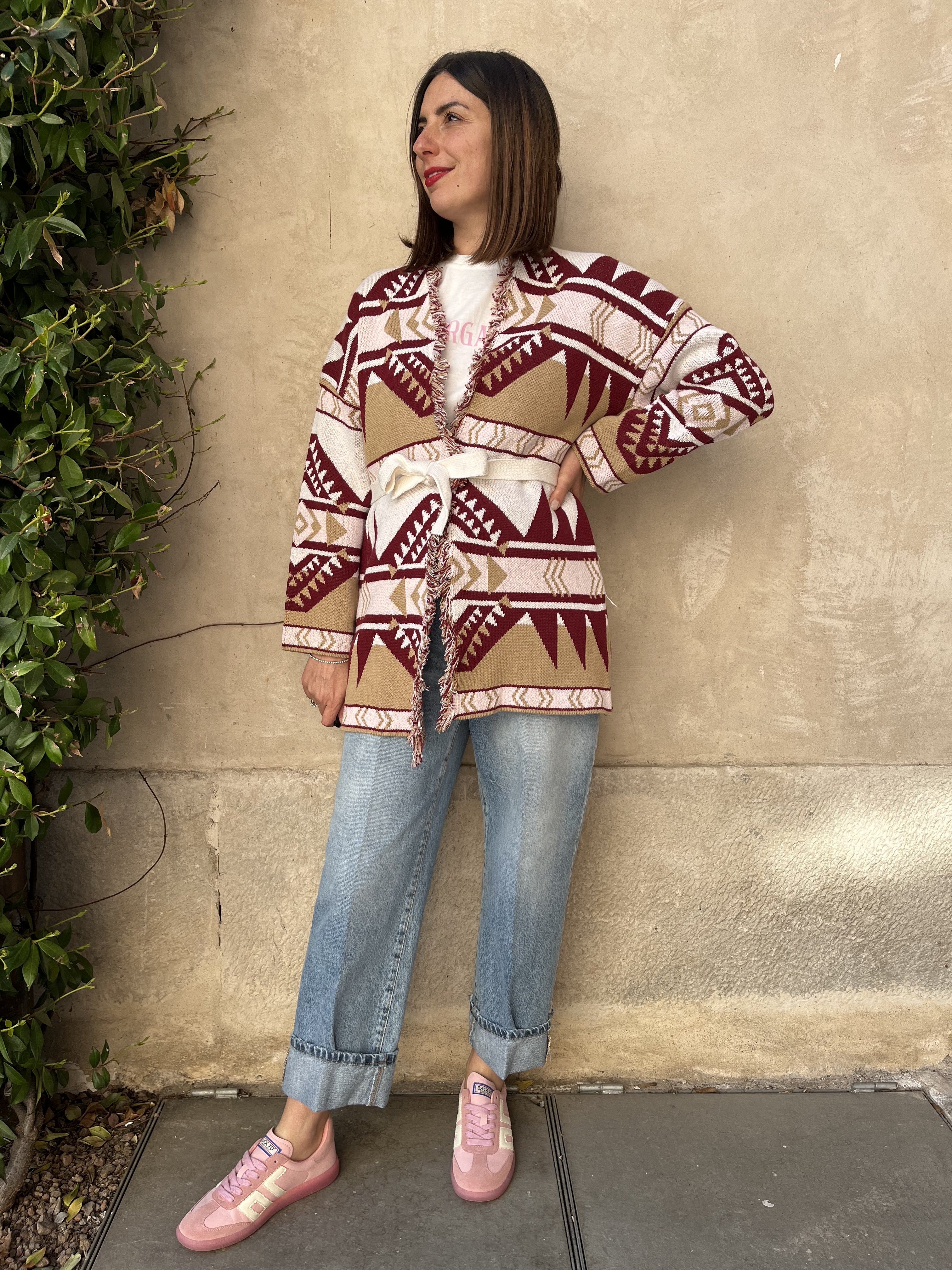 CARDIGAN COTONE ETNICO