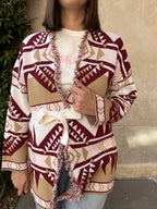 CARDIGAN COTONE ETNICO