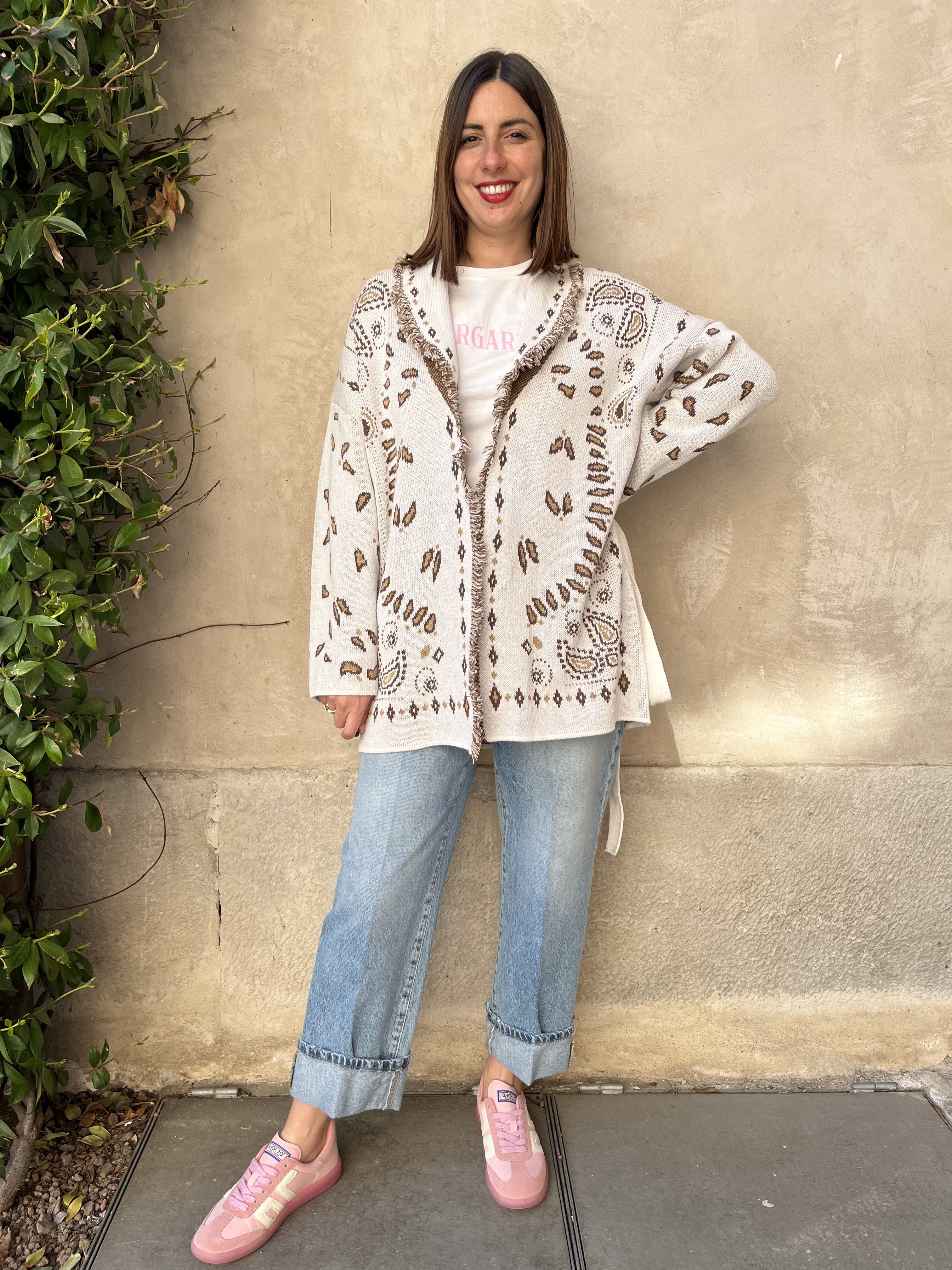 CARDIGAN COTONE BANDANA